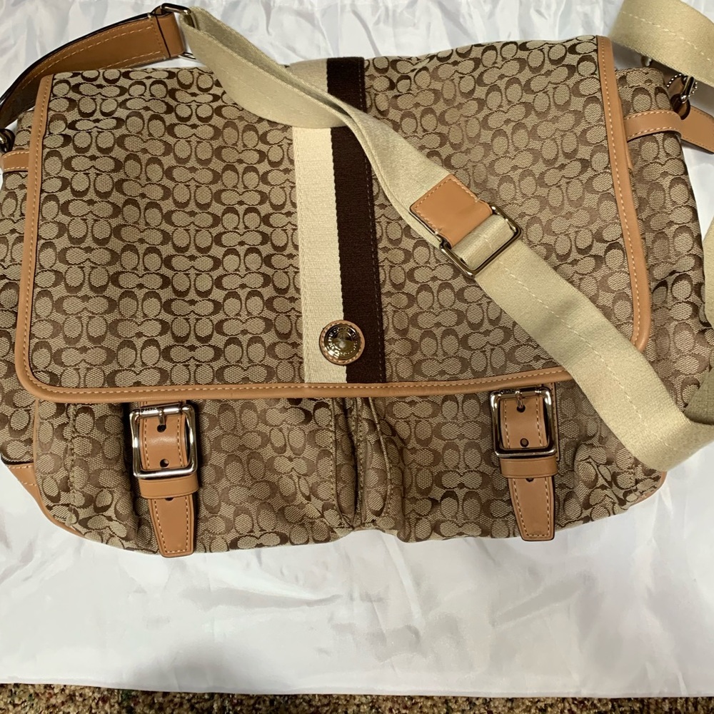 COACH large bag, diaper bag or can use for laptop